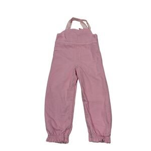 The Beaufort Bonnet Company Kids Girls 4T Pink Corduroy Overalls One Piece